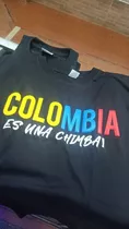 Camiseta Colombia Unisex /suvenir/recordatorio