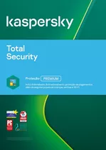 Kaspersky Total Security  5 Dispositivos Licença Anual  