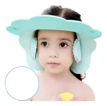 Gorra De Ducha Para Bebé Ajustable De Silicona Y Plástico 