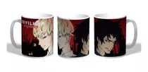 Taza Devilman Crybaby De Plástico