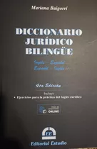 Diccionario Jurídico Bilingüe Baigorri
