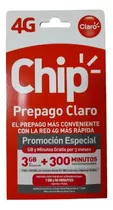 Chip Claro Paquete 100 Unidades 50 Min + 1 Gb + Redes S.