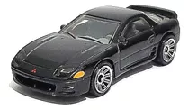 Hot Wheels Matchbox Mitsubishi 3000gt Negro En Blister