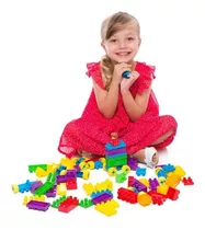 Blocos De Montar Tand Kids 50 Peças - Toyster