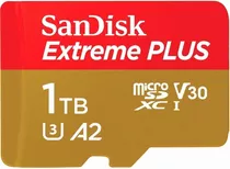 Sandisk Extreme Plus 1tb Micro Sd A2 U3 4k 200mb/s