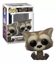 Boneco Funko Pop Rocket Baby 1208 Guardiões Da Galáxia Vol 3