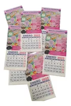 100 Mini Calendarios Imantados Laminados 2023 Personalizados