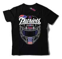 Remera New England Patriots Football Americano T77 Dtg