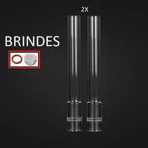 Kit 2 Tubos Grandes Arizer Air/solo Pronta Entrega E Brindes