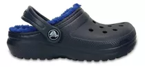 Crocs Corderito Niño Original | Classic Lined Clog | Azul