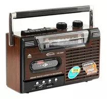 Radio Cassette Vintage Am/fm Mp3 Sd Usb Pilas