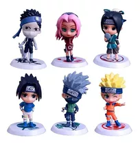 Set 6 Figuras Naruto Anime De Colección!