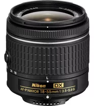 Nikon Af-p Dx Nikkor 18-55mm F/3.5-5.6g Lente