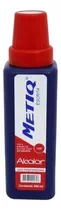 Tinta Metiq Alcolor 500ml Para Cartazes . Cor Vermelha