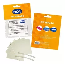 Kit Reparo P/ Furo Em Piscina Boia Colchão Infláveis Mor