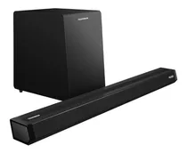 Soundbar Para Casa Subwoofer Polaris 900 Smart Tv Bluetooth Cor Preto