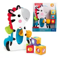 Brinquedo Educativo Zebra Blocos Surpresa - Fisher Price