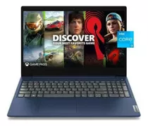 Notebook Lenovo Ideapad 3 15.6 I3-11th 4gb Ssd 128gb Azul