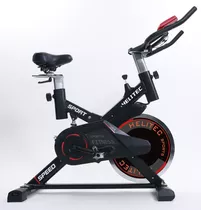 Bicicleta Fija Helitec Es-7702 Para Spinning Color Negro