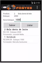 Código Fonte Sistema De Vendas Android Java + Xml + Sqllite