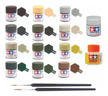 Set Pinturas Tamiya Colores Mate Militares Modelismo Y Hobby