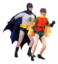 Hot Toys Batman 1966 Adam West + Robin 1966 Burt Ward