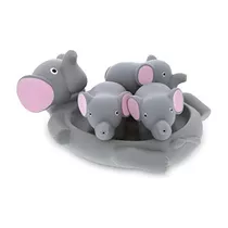 Elephant Family Animal Bath Squirters Juego De Juguetes...