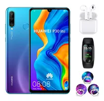 Huawei P30 Lite Dual Sim 128 Gb Azul Pavo Real 4 Gb Ram