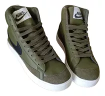 Zapatos Deportivos Nike Blazer Botines (verde Militar)