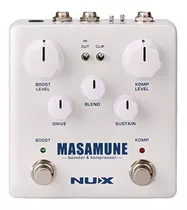 Nux Masamune Pedal Analógico Para Compresor Y Elevador