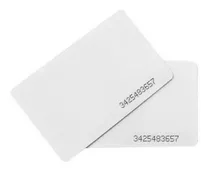 Pack De 100 Tarjeta Rfid 13.56mhz Con Serie Impresa