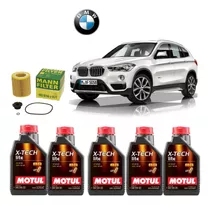 Kit Troca De Óleo Original Bmw X1 20i 2013 A 2015 Motul 5w30