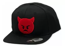 Gorra Emoji Diablo Angry Snapback