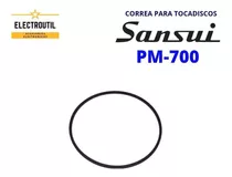 Correa Para Tocadiscos Tangencial Sansui Pm-700