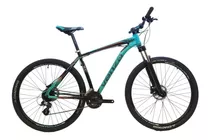 Mountain Bike Venzo Primal Xc  2021 R29 L 24v Frenos De Disco Hidráulico Cambios Sensah Mx8 Color Negro/celeste/naranja  