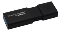 Pen Drive Kingston 128gb Dt 100 Usb 3.0 Preto