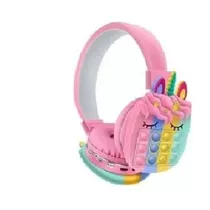 Audifonos Diadema Bluetooth Inálambricos Push Popit  Niños