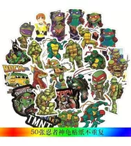 Stickers Autoadhesivos -  Tortugas Ninjas  (50 Unidades)