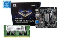 Kit Tarjeta Madre + Procesador Intel Celeron + Memoria 8gb
