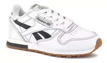 Zapatillas Reebok Classic Leather M Blanco Azul Caramelo