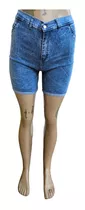 Short Jean Mujer Elastizado Talles Grandes   44 Al 56