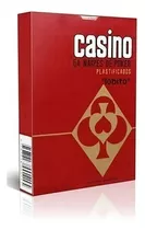 Naipes Casino Poker Mazo X 54 Cartas X 1 Un. (color Rojo / Celeste)