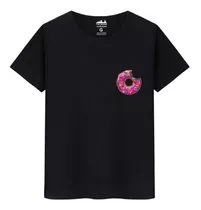 Camiseta Masculina Algodão Premium Donuts Rosquinha Simpsons