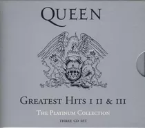 Boxset Cd Queen Platinum Collection Greatest Hits 1, 2 & 3