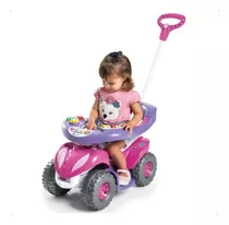 Carrinho Passeio Quadriciclo Infantil Super Flower Calesita