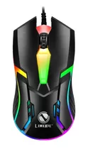 Mouse Gamer Óptico Usb Luminoso Rgb Limeide S1