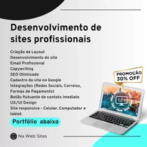 Criação Desenvolvimento De Sites Profissionais 