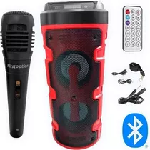 Alto-falante First Option D-s14 Portátil Com Bluetooth