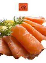 Salmon Ahumado Feteado 100 % Artesanal, Kosher, Sin Tacc