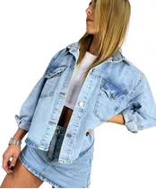 Campera Camisacos Jean Mujer Lunette